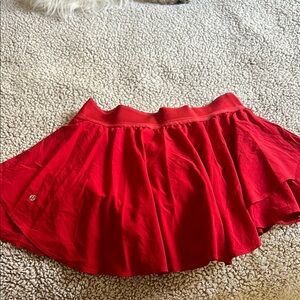 lululemon athletica Red Women's Skirt